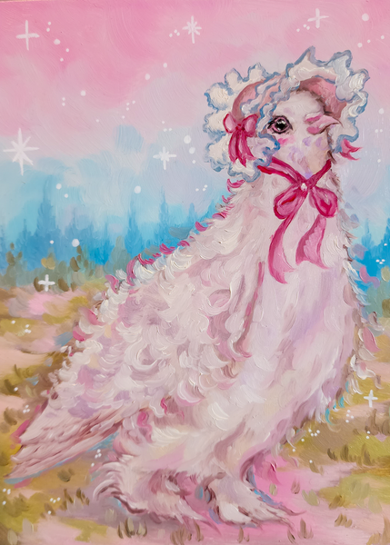 Frillback Pigeon Prints!