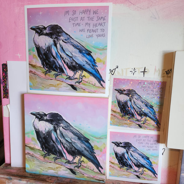 Corvid Companion Prints!