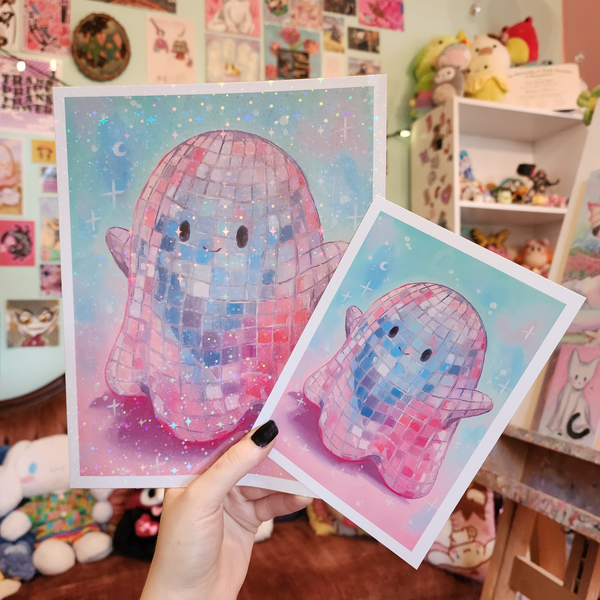 Disco Ghost Prints!