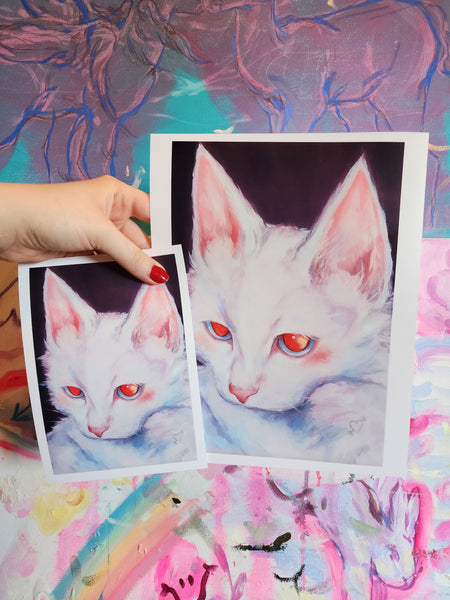 Sunset-Eyes Kitty Prints!