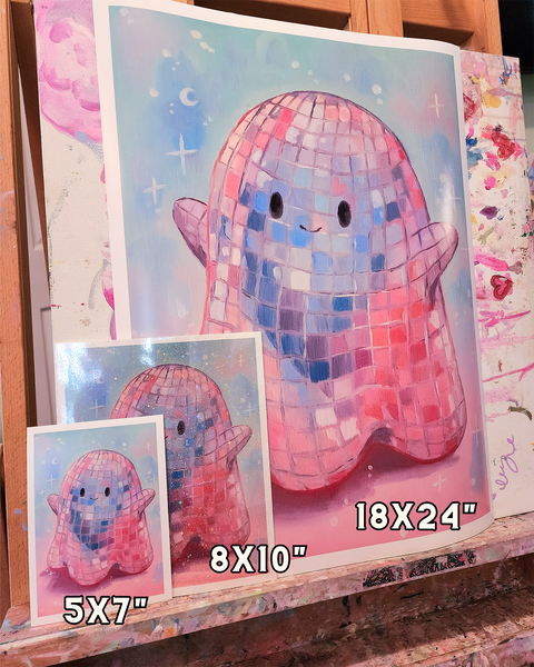 Disco Ghost Prints!