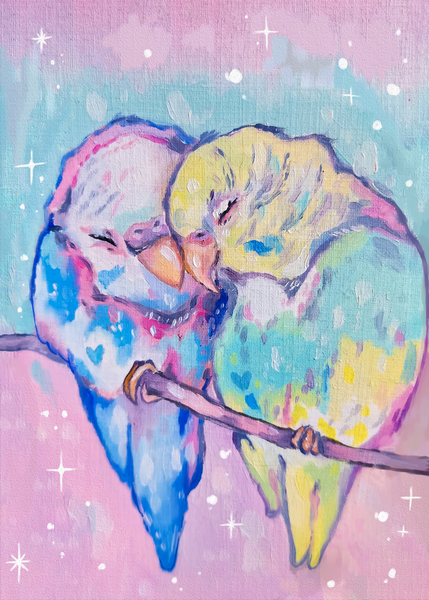 Love Budgies Prints!