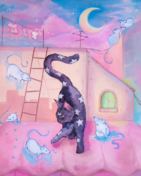 Star Kitty and the Ghosts Prints!