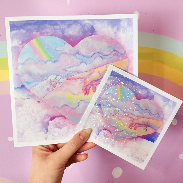 The First Cat Prints!