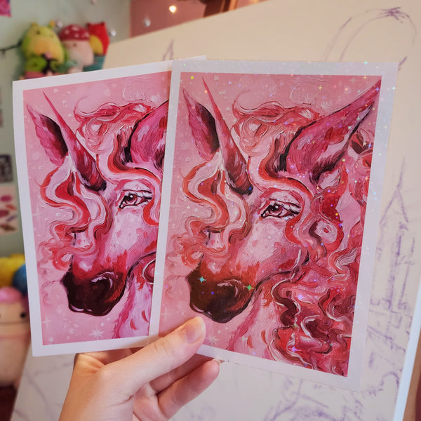 Monochrome Unicorn Prints!