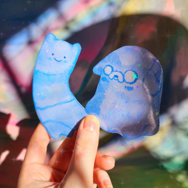 Finn & Jake Ghost Stickers!