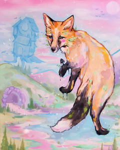 Wandering Fox Prints!