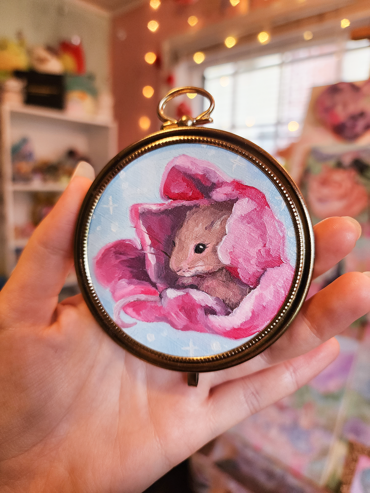 Field Mouse Original Painting!