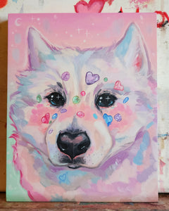 Gem Pup Original Painting!