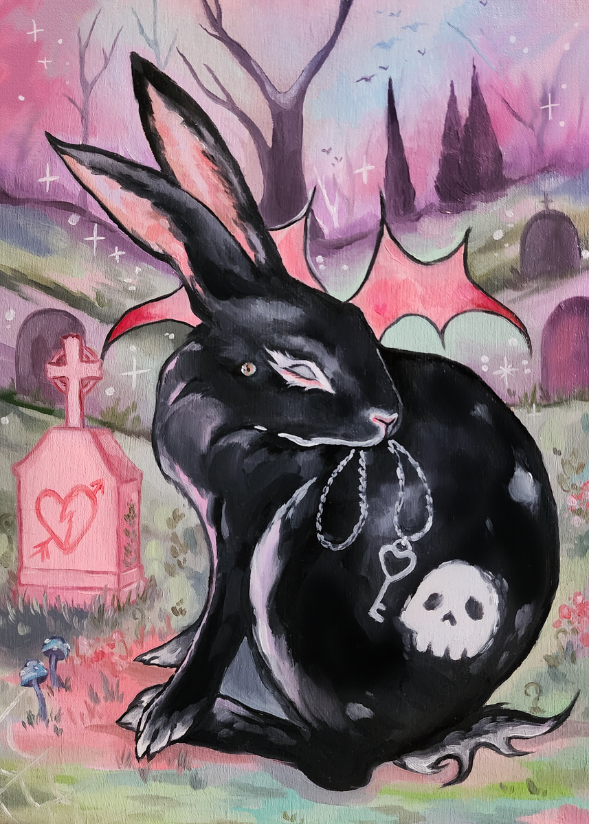 Bat Bunny Prints! – Shelby DeGarmo Art