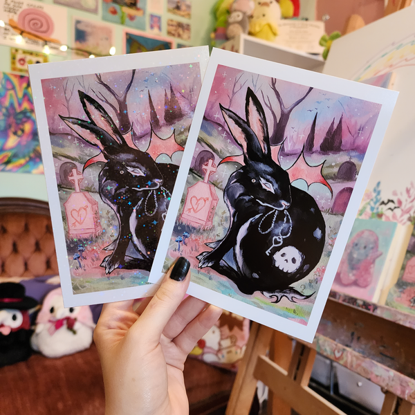 Bat Bunny Prints!