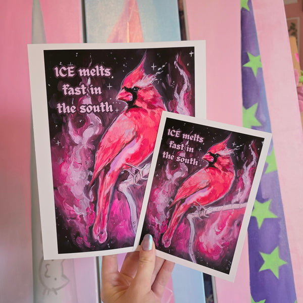Southern Cardinal Prints (Read Description!)
