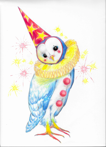 Clown Owl Prints!