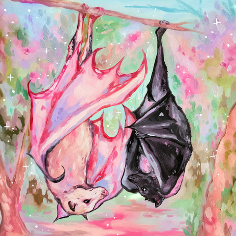 Sleepy Bats Prints!