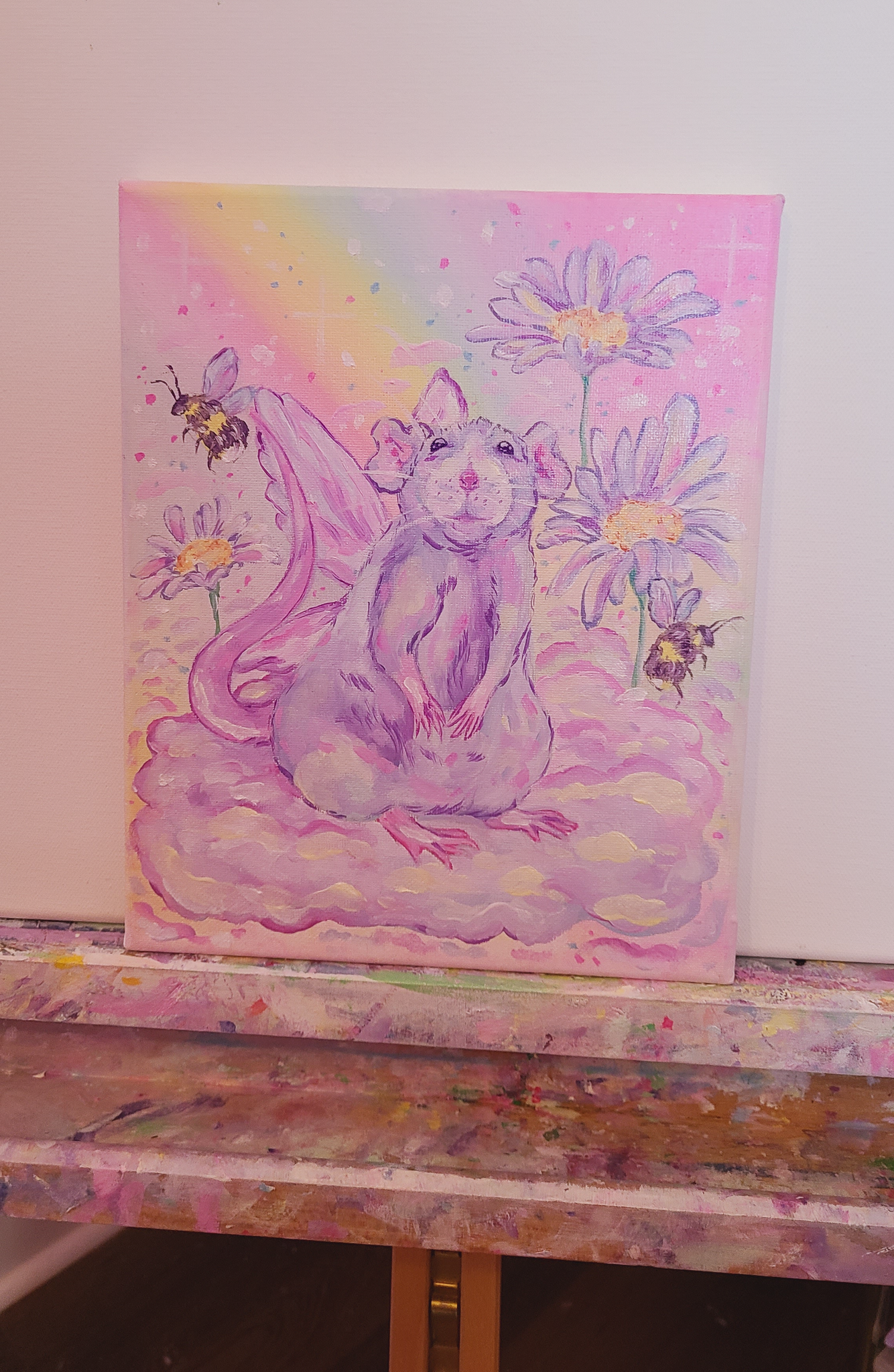 Original Fairy Rat Painting