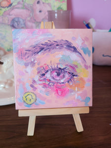 Flower Eye Mini Canvas