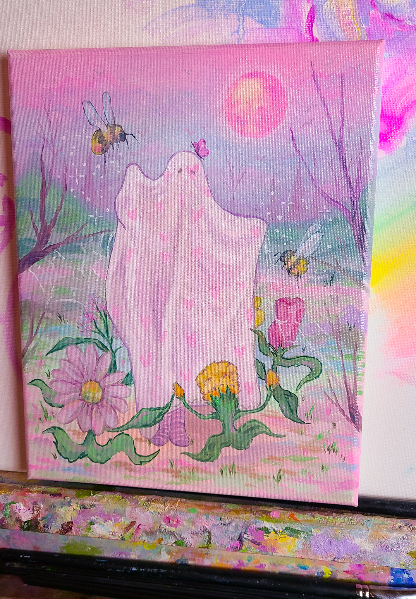 Ghost Dance Original Canvas