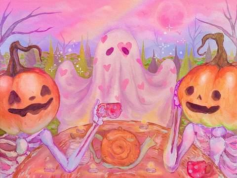 Spooky Tea Party Prints!