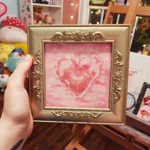 Heart Clouds Frame!
