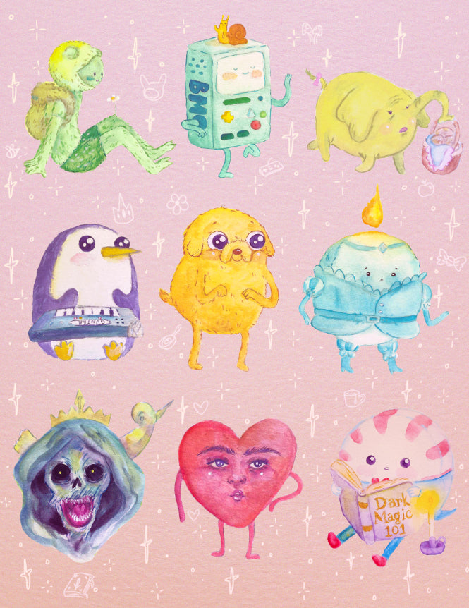 Adventure Time Group Prints
