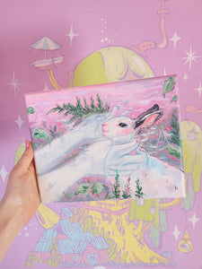 Ghost Bunny Original Painting
