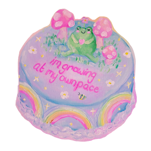 Frog Cake Sticker