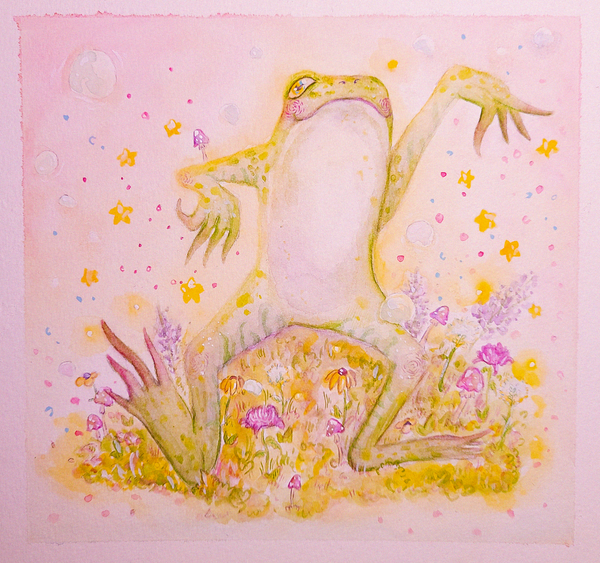 Dancin' Frog Print