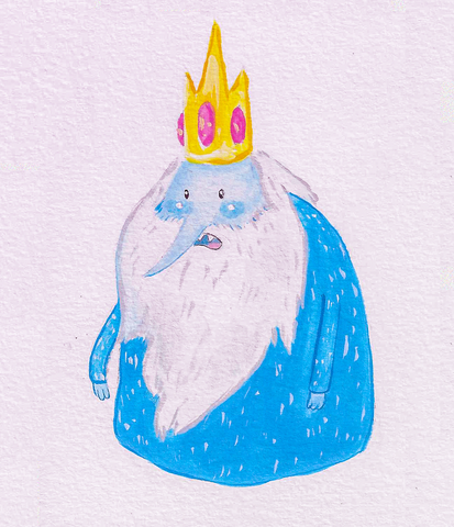 Ice King Print