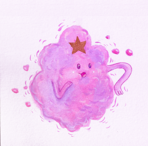 Lumpy Space Princess Print