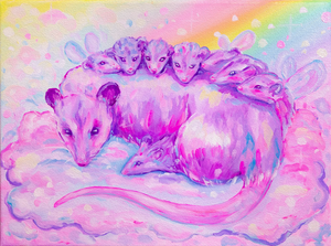 Opossum Mama Prints