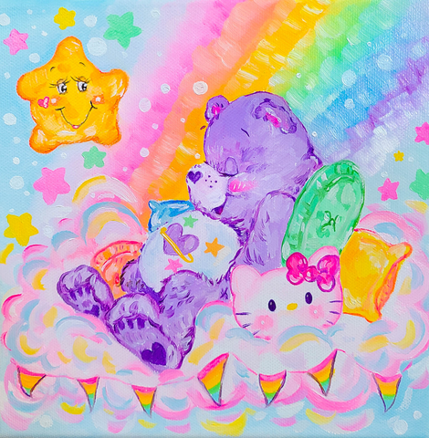 Care bear best sale painting